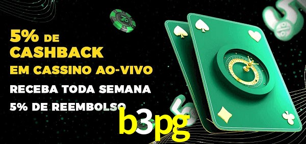 Promoções do cassino ao Vivo b3pg